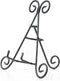 HUJI Sturdy Iron Display Stand Holder for Home Kitchen Decoration Platters, Pictures, Frames and Books. (1, 9")...