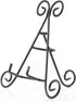 HUJI Sturdy Iron Display Stand Holder for Home Kitchen Decoration Platters, Pictures, Frames and Books. (1, 9")...