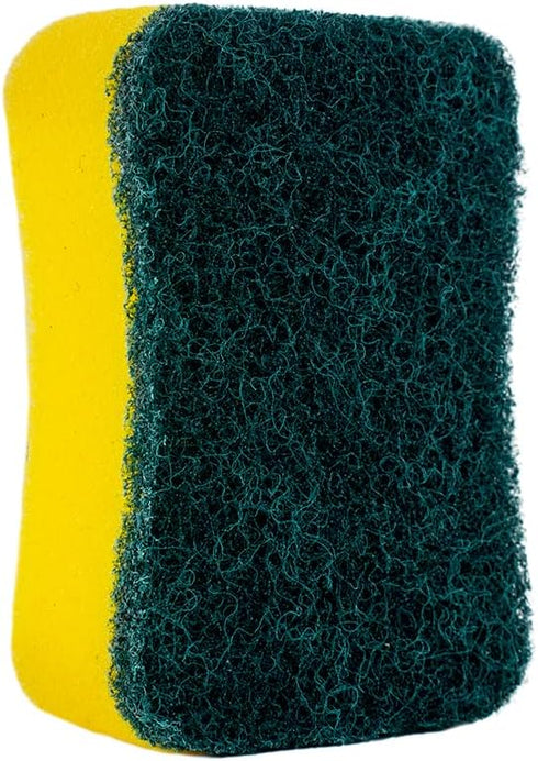ETERNA Double Action Sponge, Heavy Duty Scrub Sponge, Non-Scratch, Ideal for Washing Dishes and Cleaning Kitchen (4 Units)...