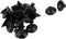 Aquarium Suction Cup, Rubber Water Pipe Air Tube Hose Suction Cup for Aquarium Fish Tank 0.79Inch(Black,30Pcs)...