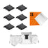 K&F Concept Hot Shoe Cover, 6-Pack Universal Camera Hot Shoes Cap for Canon Nikon Sony DSLR, SLR, Mirrorless Camera, ABS Hot Shoe Protector...