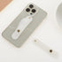 2PCS Phone Strap Grip Holder Cell Phone Grip Silicone Phone Loop Finger Holder Phone Finger Strap Stand Suitable for Most Smartphones (White)......