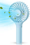 RJVW Portable Handheld Fan, 3 Speeds Mini Portable Fan, Rechargeable Powerful Hand Fan, Battery Powered Small Personal Lash Fan for Travel Concert...