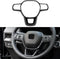 for Honda Accord Hybrid 2023 Steering Wheel Cover Interior Trim, ABS Carbon Fiber...