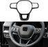 for Honda Accord Hybrid 2023 Steering Wheel Cover Interior Trim, ABS Carbon Fiber...