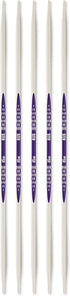 Pyrm Ergonomics 8-Inch Double-Point Knitting Needle, Size 6 (5-Pack)...