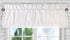 Ellis Curtain Stacey Sheer Balloon Valance, 60" x 15", White...