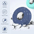 NeverAway Waterproof Silicone AirTag Holder for Dog and Cat Collars: Soft-Touch Dog GPS Tracker, Apple AirTag Pet, Easy to Install Dog or Cat Coll...