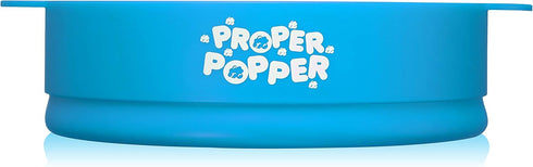 The Original Proper Popper Microwave Popcorn Popper, Silicone Popcorn Maker, Collapsible Bowl BPA Free & Dishwasher Safe - (Turquoise)...