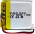 DC 3.7V 500mAh 503030 Rechargeable Lithium Polymer Battery, Suitable for DIY 3.7-5V Electronic Products with Built-in 2-Wire Battery Replacement a...