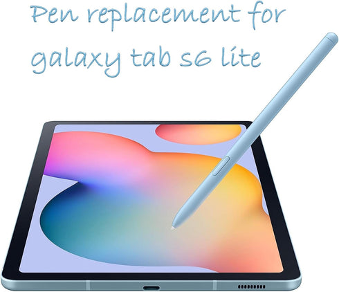 Dogxiong 2 Pack Galaxy Tab S6 Lite Pen Replacement for Samsung Galaxy Tab S6 Lite S Pen Stylus Pen Replacement, Angora Blue......