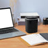 Mini Trash Can, Small Trash Can, 0.5 Gallon Mini Wastebasket Container Bin for Desk, Countertop- Black...