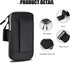 Phone Holder for Running Armband Cell Phone Holder for iPhone 15 14 13 12 11 Pro Max Xs Xr X 8 7 6 Plus Galaxy Ultra S24 Note Carrier Bag Pouch,Gy...