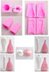 3D Bride and Groom Tuxedo Wedding Dress Set Silicone Candle Soap Mold Chocolate Mold for Wedding Cake Decorating Wedding Candle Favors Gifts (Set ...
