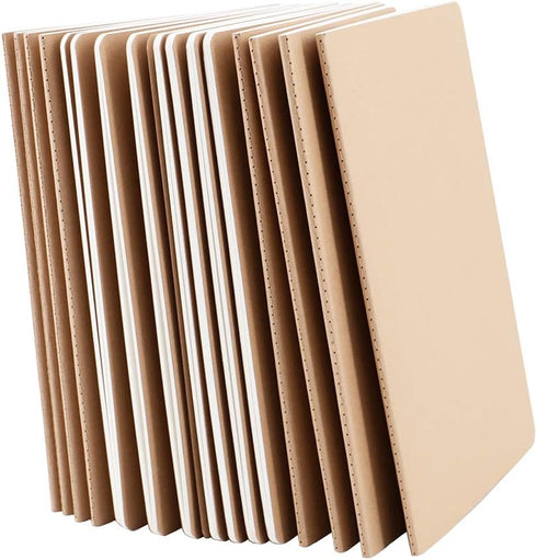 16 Pack Notebook Journals for Travelers, Students and Office, Writing Diary Subject Notebooks Planner with Thick Paper, 60 Pages, 30 Sheets, 8.3x5...