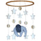Scandinavian Elephant Baby Crib Mobile - Grey, Portable, Hanging Mobile for Newborns, Parents, Gift-givers...