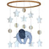 Scandinavian Elephant Baby Crib Mobile - Grey, Portable, Hanging Mobile for Newborns, Parents, Gift-givers...