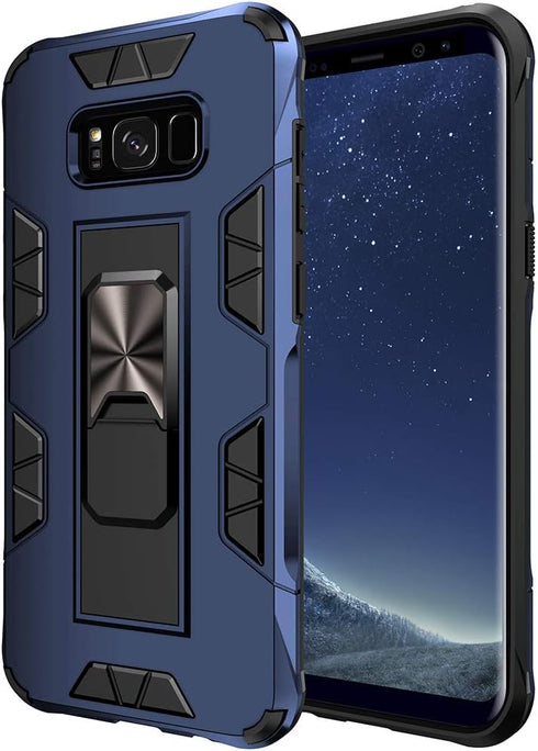 for Samsung Galaxy S8 Plus Case Samsung Galaxy S8+ Case Military Grade Built-in Kickstand Case Holder Armor Heavy Duty Shockproof Cover Protective...