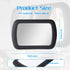 1 PC Car Sunshade Mirror Clip Vanity Mirror, Car Portable Vanity Mirror, Luxury Sunglasses Car Accessories, Universal for Anywhere (6.65"x4.33"/16...