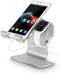 Tranesca 2 in 1 Charging Stand Compatible with Apple Watch Series Ultra2/Ultra/9/8/7/6/5/4/3/2/1/SE (38mm/40mm/41mm/42mm/44mm/45mm/49mm) and Compa...