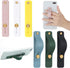 Weewooday 6 Pieces Phone Grip Holder Cell Phone Grip Strap Telescopic Finger Strap Stand Universal Finger Kickstand for Most Smartphones(Chic Colo...