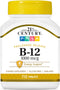 21st Century B 12 1000 mcg Prolonged Release Tablets, 110 Count...