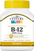 21st Century B 12 1000 mcg Prolonged Release Tablets, 110 Count...