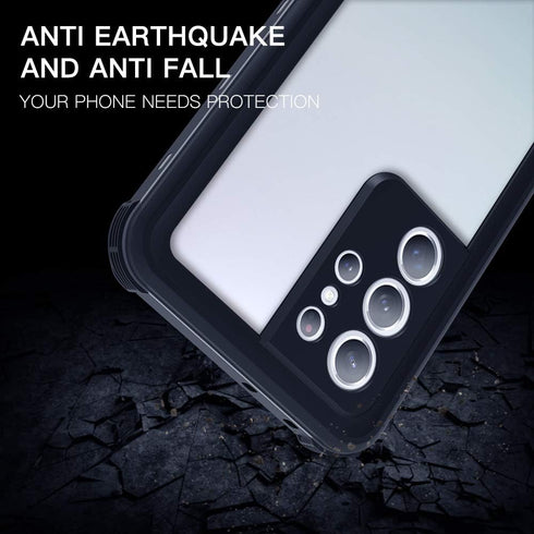 Samsung Galaxy S21 Ultra Waterproof Case, Galaxy S21 Ultra Case with Screen Protector, Heavy Duty Protective IP68 Waterproof Case for Samsung Gala...