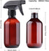 Plant Mister Water Spray Bottle for Plants 2 Pack - BPA Free - 10oz Plastic Refillable Containers Fine Mist Plant Spray Bottle with Adjustable Noz...