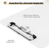 Hongri 2 Pack Plastic Clipboards with Pen Holder, 8.5x11 Clipboard Letter Size for Classroom, Students, Teacher, Office and School, Low Profile Cl...