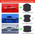 4Pcs TPU Carbon Fiber Like Car Door Handle Cup Protective Sticker Auto Door Paint Guard Car Door Cup Scratch Protection Films Universal Door Handl...