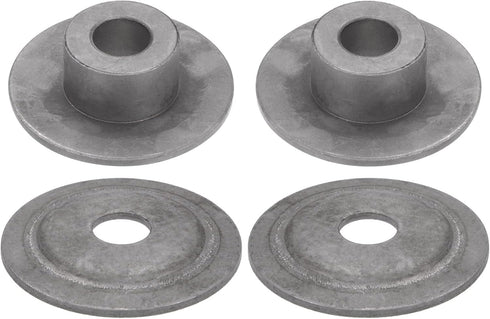 2pcs Bench Grinder Arbor Washer Flange 1.26" OD x 0.63" ID Carbon Steel Tool Parts for Bench Grinder Polisher...