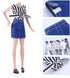 E-TING Lot 15pcs = 5 Sets Fashion Handmade Short Skirt Mini Dress with 10 Pairs Shoes for 11.5-inch Girl Doll Random Style...