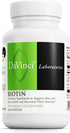 DAVINCI Labs Biotin - Supports Skin & Hair Health, Intestinal Flora Function* - Dietary Supplement with Vitamin C & Calcium as Ca Carbonate - Vege...