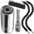 Universal Socket Wrench, Self-adjusting Socket Fits Standard 1/4''-3/4'' (7-19mm) with Ratchet Wrench Power Drill Adapter, 2Pcs 11.6'' Flexible Dr...