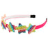 XIMA Glitter Heart Girls Headbands Rainbow Star Hariband for Children Girls Hair Accessories Pack of 8...