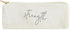 The Cotton & Canvas Co. Strength Small Cosmetic Case and Travel Pouch for Office and On the Go...