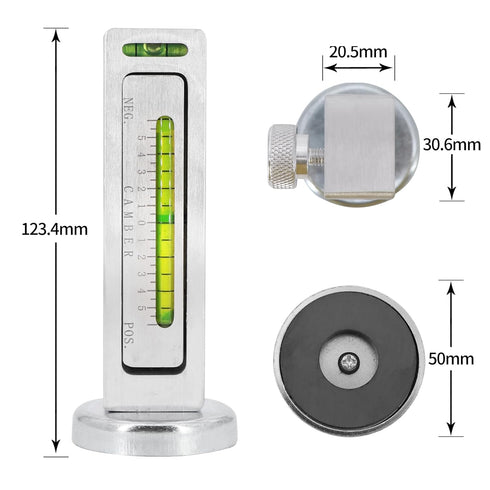 KIPA Adjustable Gauge Tool Camber Castor Strut Wheel Alignment Tool for Truck Car RV Tire Repair, New Top Strong Absorb, Ingenious Design, Practic...