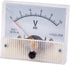Heyiarbeit 0-10V DC Analog Panel Voltage Gauge 85C1 Volt Meter for Voltage Measurement Devices 1Pcs...