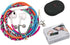 URIZONS Nylon Braided Tangle Free in Ear Headphones - Colorful Wraps Wired Earbuds Bracelet with Microphone High Definition Compatible with iPhone...