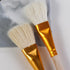 10Pcs/Set Pig Hair Wood Handle Artist Paint Brush Brush Watercolor Painting Art Supplies for Beginners and Professionals...