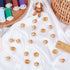 PH PandaHall about 20 Pcs 15mm Diameter Alloy Sewing Buttons Shank Blazer Half Round Sport Woolen Coats Buttons for DIY Craft (Light Gold)...