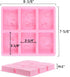 2Pcs Rectangle Bee Silicone Soap Molds, Honeycomb Molds for Chocolate Jelly Candy Homemade Craft Making...