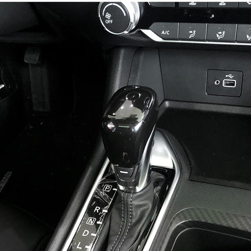 New Glossy Black Interior Gear Shift Knob Trim Fit for Nissan Altima 2019 2020 2021 2022 Sentra (Glossy Black, Shift knob)...
