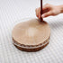 7.87" Round Center Finder Compass Transparent Acrylic Wood Turning Tool Lathe Parts Accessories for Locating Center Woodworking Measure...