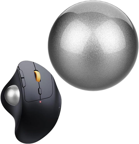 All-New 2024, Trackball 34mm/1.34 Inches Trackball, Replacement Ball for Logitech M575, M570, MX Ergo, ELECOM, Kensington, Perixx, and Other Compa...