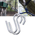 2pcs Stainless Steel S Shape Hammock Hook for Hanging Art and Decorations...