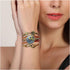 Sunflower Gifts Sunflower Leather Bracelet for Women Teen Girls You are My Sunshine Boho Bracelets for Wife Daughter Mom Birthday Friendship Brace...