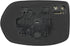 Passenger Side Heated Mirror Glass w/backing plate, Honda CR-V, 4 15/16" x 7 7/16" x 7 11/16"...