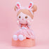 OUOZZZ Soft Baby Doll for Girls - My First Baby Doll Birthday Gifts for Girls Plush Rag Dolls Bunny Pink Dress Toy for Toddlers Kids Infants 15"...